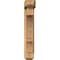 Ekena Millwork Balboa Craftsman Smooth Bracket w/ Offset Brace, Western Red Cedar, 5 1/2"W x 20"D x 32"H BKT0604X20X32BOA04SWR - alternate 2